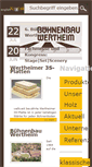 Mobile Screenshot of buehnenbauwertheim.de